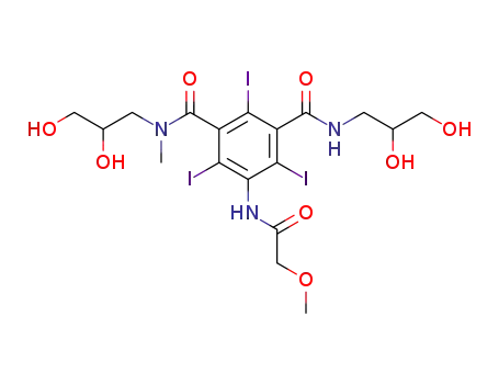 Molecular Structure of 73334-07-3 (Iopromide)