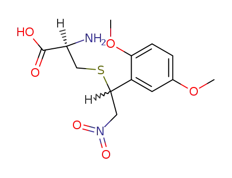 (R)-2-Amino-3-[1-(2,5-dimethoxy-phenyl)-2-nitro-ethylsulfanyl]-propionic acid