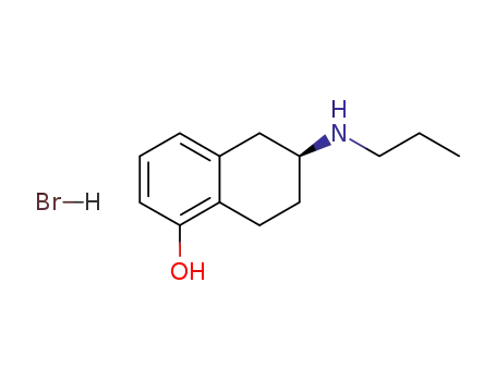 (S)-1,2,3,4-tetrahydro-5-hydroxy-N-propyl-naphthalen-2-ammonium hydrobromide