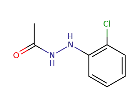 Molecular Structure of 14580-00-8 (Acetic acid,2-(2-chlorophenyl)hydrazide)