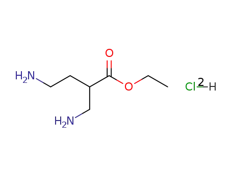 ethyl 2-(aminomethyl)-4-aminobutyrate dihydrochloride