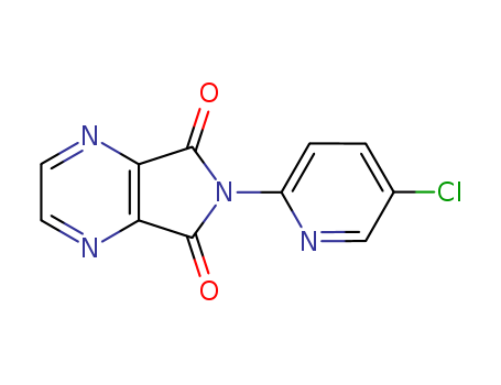 6-(5-chloro-2-pyridyl)-5H-pyrrolo[3,4-b]pyrazine-5,7(6H)- dione,43200-82-4