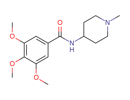 3,4,5-Trimethoxy-N-(1-methyl-piperidin-4-yl)-benzamide