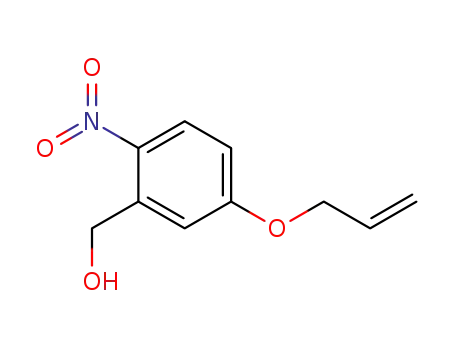4-hydroxy-2-(1-hydroxy-3-butenyl)-1-nitrobenzene