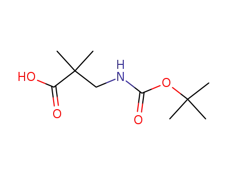 3-((tert-Butoxycarbonyl)amino)-2,2-dimethylpropanoic acid