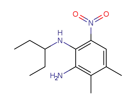 2-Amino-6-nitro-N-(1-ethylpropyl)-3,4-xylidine