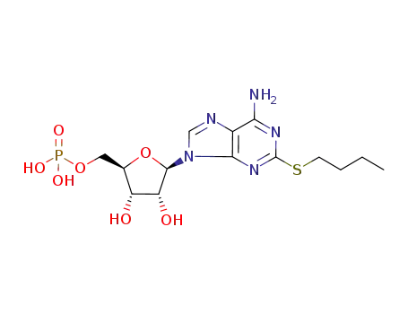 2-(n-butylthioether)adenosine 5'-monophosphate