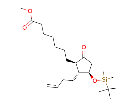 methyl 7-(5-but-3-enyl-2-hydroxy-4-(1,1,2,2-tetramethyl-1-silapropoxy)cyclopentyl)heptanoate