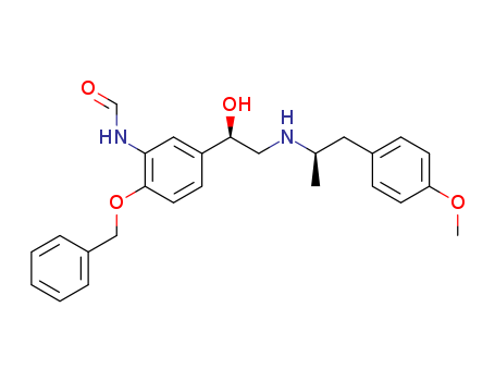 N-(2-(benzyloxy)-5-((R)-1-hydroxy-2-(((R)-1-(4-Methoxyphenyl)propan-2-yl)aMino)ethyl)phenyl)forMaMide