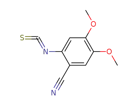 2-isothiocyanato-4,5-dimethoxybenzonitrile