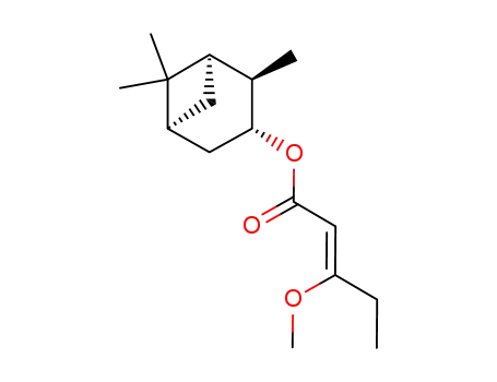 (Z)-3-Methoxy-pent-2-enoic acid (1R,2R,3R,5S)-2,6,6-trimethyl-bicyclo[3.1.1]hept-3-yl ester
