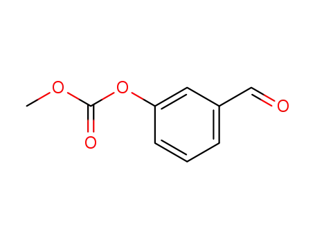 Molecular Structure of 454466-57-0 (Carbonic acid, 3-formylphenyl methyl ester)