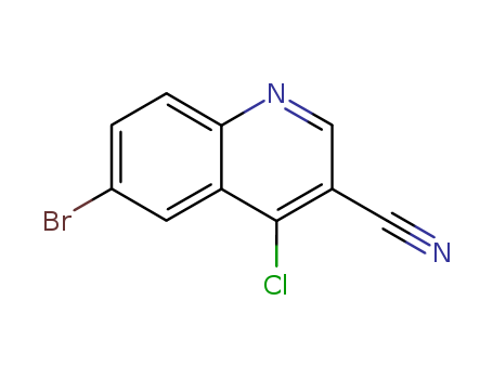 6-BROMO-4-CHLORO-QUINOLINE-3-CARBONITRILE