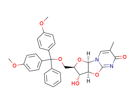 5'-O-(4,4'-Dimethoxytrityl)-5-methyl-2,2'-anhydro-D-uridine