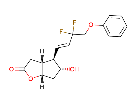 2H-Cyclopenta[b]furan-2-one, 4-[(1E)-3,3-difluoro-4-phenoxy-1-buten-1-yl]hexahydro-5-hydroxy-, (3aR,4R,5R,6aS)-