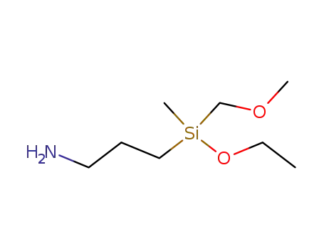 3-(ethoxy-methoxymethyl-methyl-silanyl)-propylamine