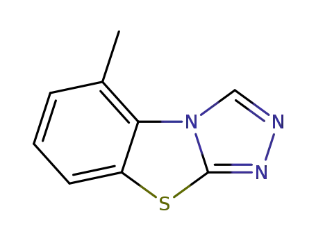 Molecular Structure of 41814-78-2 (Tricyclazole)