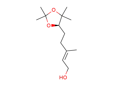 (2E)-3-methyl-5-{(4R)-2,2,5,5-tetramethyl-[1,3]dioxolan-4-yl}-2-pentene-1-ol
