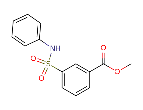 methyl 3-[(phenylamino)sulfonyl]benzenecarboxylate