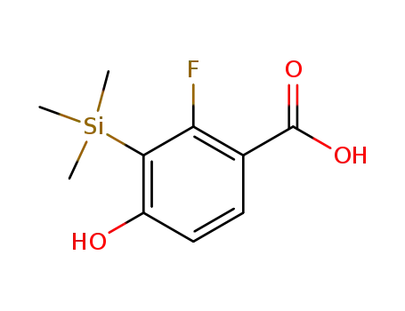 2-fluoro-4-hydroxy-3-trimethylsilanyl-benzoic acid