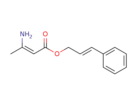 (E)-3-phenyl-2-propene-1-yl 3-aminocrotonate