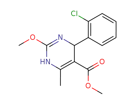 methyl 6-(2-chlorophenyl)-2-methoxy-4-methyl-3,6-dihydropyrimidine-5-carboxylate
