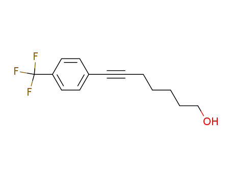 7-(4-trifluoromethyl-phenyl)-hept-6-yn-1-ol
