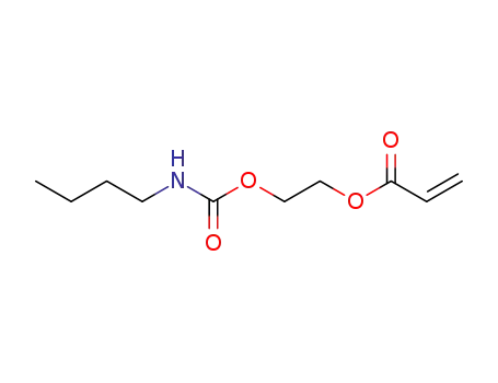 2-(butylcarbamoyloxy)ethyl prop-2-enoate