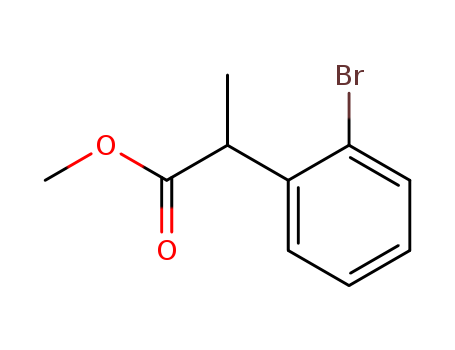 Benzeneacetic acid, 2-bromo-a-methyl-, methyl ester