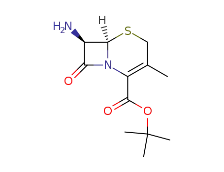 t-butyl 7α-amino-3-methyl-3-cephem-4-carboxylate