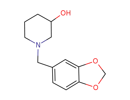 1-(benzo[d][1,3]dioxol-5-ylmethyl)piperidin-3-ol