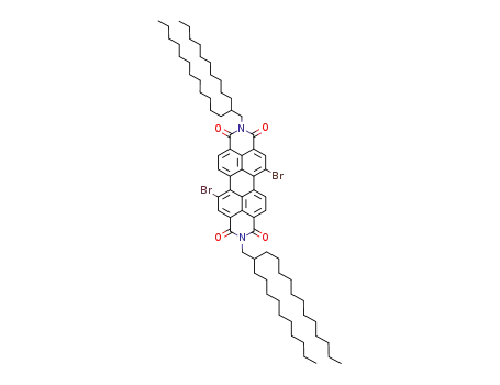 N,N-bis(2-decyl-1-tetradecyl)-1,7-dibromoperylene-3,4,9,10-tetracarboxylic acid bisimide