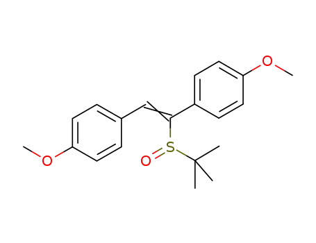 E/Z-t-butyl 4,4'-dimethoxystilbenyl sulfoxide