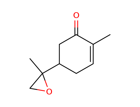 2-Cyclohexen-1-one, 2-methyl-5-(2-methyloxiranyl)-