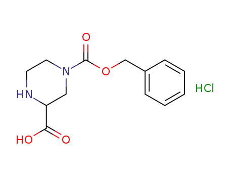 4-carbobenzoxypiperazine-2-carboxylic acid hydrochloride