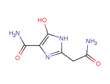 4-carbamoyl-5-hydroxy-1H-imidazole-2-acetamide