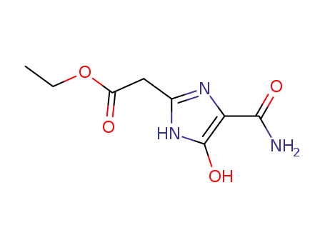 ethyl 4-carbamoyl-5-hydroxy-1H-imidazole-2-acetate