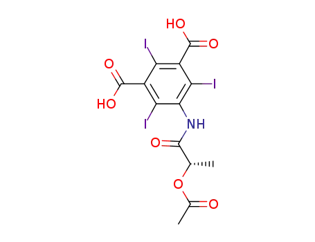 (S)-5-(2-acetoxypropanamido)-2,4,6-triiodoisophthalic acid