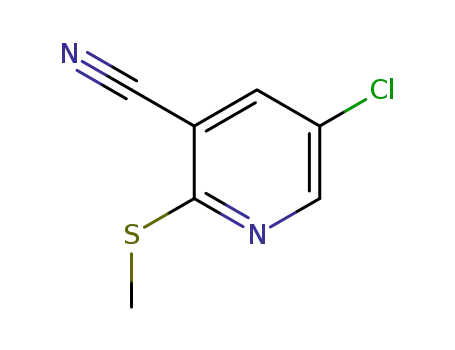 5-chloro-2-methylthio-3-pyridinecarbonitrile