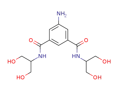 Molecular Structure of 267881-76-5 (1,3-Benzenedicarboxamide,
5-amino-N,N'-bis[2-hydroxy-1-(hydroxymethyl)ethyl]-)