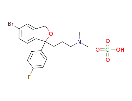 dl-1-[3-(dimethylamino)propyl]-1-(4-fluorophenyl)-5-bromo-1,3-dihydroisobenzofuran oxalate salt
