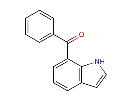 Molecular Structure of 70803-96-2 (7-BENZOYLINDOLE)