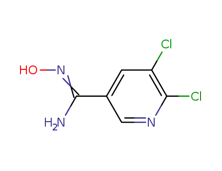 5,6-dichloro-N'-hydroxynicotinimidamide