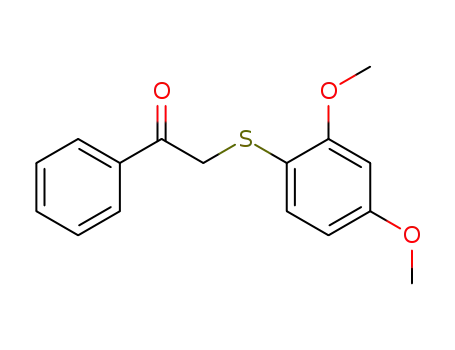 a-(-methoxyphenylthio)-4-methoxyacetophenone