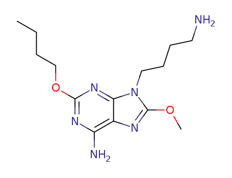 9-(4-aminobutyl)-2-butoxy-8-methoxy-9H-purin-6-amine
