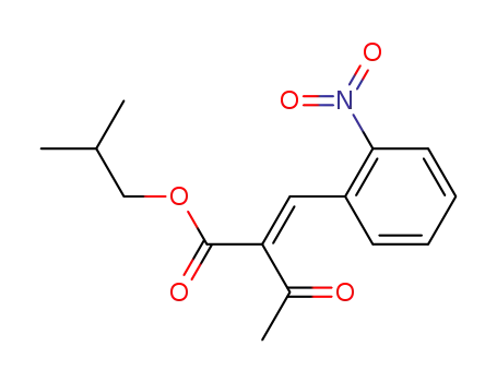 isobutyl 2-(2-nitrobenzylidene)-acetoacetate