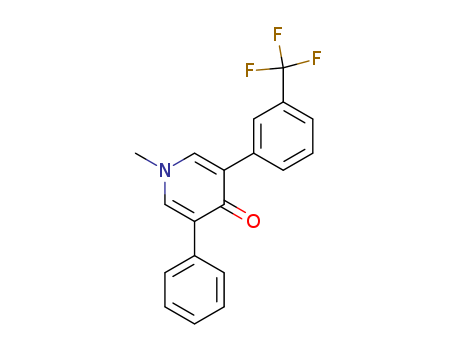 4(1H)-Pyridinone,1-methyl-3-phenyl-5-[3-(trifluoromethyl)phenyl]-