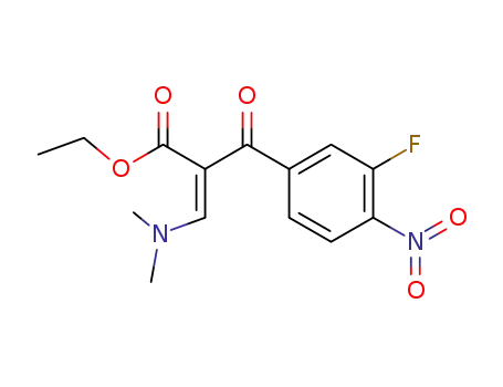 ethyl 2-(3-fluoro-4-nitrobenzoyl)-3-(dimethylamino)acrylate