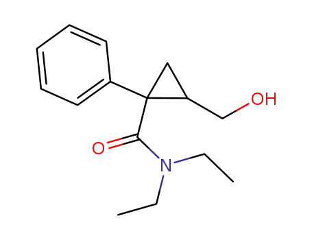 1-phenyl-1-diethylaminocarbonyl-2-hydroxymethylcyclopropane
