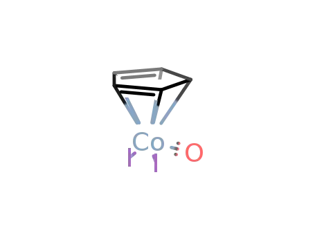 carbonyl(η-5-cyclopentadienyl)diiodocobalt(III)